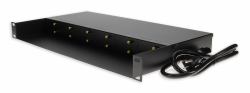 AddOn Networks ADD-MIMC-1U12S-CHASSIS-AA network equipment chassis 1U Black (Addon Chassis for 1G Media Converter; Rack mountable 1U; 12 slots. Dual AC Power Supply [Lifetime warranty])