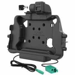 RAM POWER + DUAL USB-A DATA - KEY LOCKING CRADLE FOR - HONEYWELL EDA10A TABLETS - Warranty: 36M