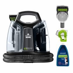 Bissell SpotClean Pet Plus carpet cleaning machine Dry&wet Black, Transparent (Bissell 37241 SpotClean Pet Plus Tragb)