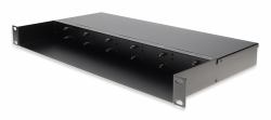 AddOn Networks Industrial Chassis for 1G Media Converter, Rack mountable 1U, 12 slots. Dual DC (Addon Chassis for 1G Media Converter; Rack mountable 1U; 12 slots. Dual DC [Lifetime warranty])