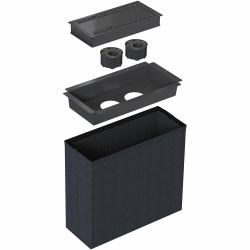 Powerdot Kit SMALL including - 2 x 935-PD10W Powerdots, - Black - Warranty: 12M