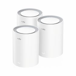 Cudy AX3000 Wi-Fi 6 Mesh 2.5G Solution Dual-band [2.4 GHz / 5 GHz] Wi-Fi 6 [802.11ax] White Inter...