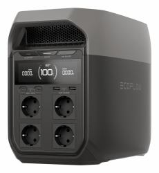 EcoFlow DELTA 3 portable power station Lithium Iron Phosphate [LiFePO4] 1800 W 12.5 kg (Delta 3 - Portable - Powerstation - Warranty: 12M)