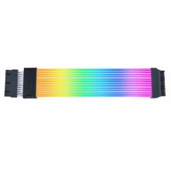 Lian Li PW24-1W-T ribbon cable (Lian Li STRIMER WIRELESS ARGB 24-PIN Extension Cable With Controller)