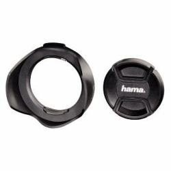 Hama 00093672 lens hood 7.2 cm Black (Hama 00093672 modlysblÃ¦nder 7,2 cm Sor)