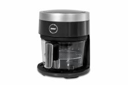 Unold 58695 fryer Single 3.5 L Stand-alone 1200 W Hot air fryer Black (Unold 58695 Heissluftfritteuse Glas)