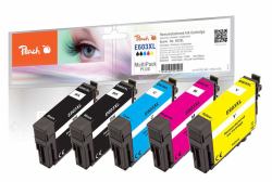 Peach PI200-862 ink cartridge 5 pc[s] Compatible High [XL] Yield Black, Cyan, Magenta, Yellow 