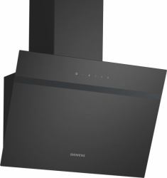 Siemens LC65KDK20 Wall-mounted Black 430 m³/h (- skorsten vinklet)
