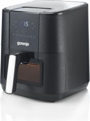 Gorenje AF1350DWB Single 5.4 L Stand-alone 1350 W Hot air fryer Black (Gorenje AF1350DWB frituregryde Enkelt)