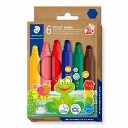 Staedtler 329 C6 felt pen Bold Blue, Brown, Green, Pink, Red, Yellow 6 pc[s] (Staedtler 329 C6 filtpen Bold BlÃ¥, Bru)