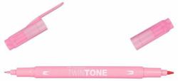 Tombow TwinTone marker 1 pc[s] Fine/Bullet tip Rose (Tombow TwinTone speedmarker 1 stk Fin/)