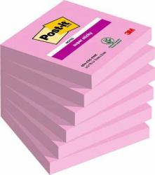 3M 7100259225 note paper Square Pink 90 sheets Self-adhesive (3M 7100259225 selvklÃ¦bende huskeseddel)