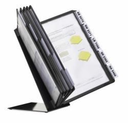 Durable 557001 document display carousel Desk Portrait A4 (Durable VARIO TABLE 10 A4 Black)