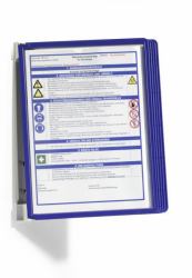 Durable 5551-07 document display carousel Portrait A4 (Durable VARIO WALL 5 A4 Dark Blue)