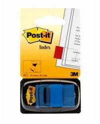 3M 7100089834 index card Blue 50 pc[s] (Post-itÂ® Index Flags Medium Blue 25.4 mm x 43.2 mm 50 Flags/Dispenser 1 Dispenser/Pack)