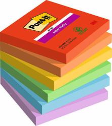 3M 7100258795 note paper Square Multicolour 90 sheets Self-adhesive (3M 7100258795 selvklÃ¦bende huskeseddel)