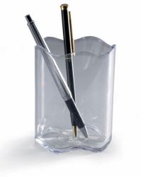 Durable 1701235400 pen/pencil holder Plastic Transparent (Durable Trend Pen Cup Clear)