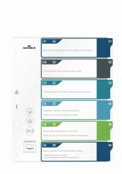 Durable 679427 tab index Blank tab index Polypropylene [PP] Multicolour (Durable 6 Part Numbered Index Divider)
