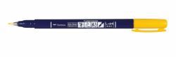 Tombow Fudenosuke calligraphy pen Yellow 1 pc[s] (Tombow Fudenosuke kalligrafipen Gul 1)