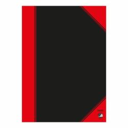 Bantex 100302814 writing notebook A4 96 sheets Black, Red (Bantex 100302814 blok og notesblok A4)