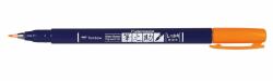 Tombow Fudenosuke calligraphy pen Orange 1 pc[s] (Tombow Fudenosuke kalligrafipen Orange)