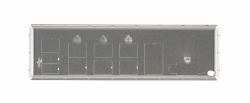 Supermicro MCP-260-00098-0N computer case part I/O shield (Standard I/O Shield for A2SDi-TP8F with EMI Gasket,RoHS)