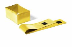 Durable 172404 label holder 50 pc[s] Self-adhesive (Durable Pallet Foot Sleeve Yellow [50])