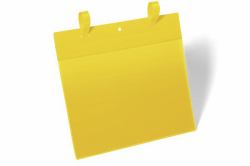 Durable 175104 label holder 50 pc[s] (Durable Straped Pocket A4 Yellow [50])