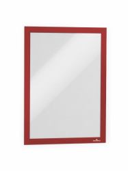 Durable 489903 magnetic frame A4 Red (Durable DURAFRAME Adhesive A4 Red)