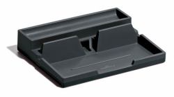 Durable Varicolor desk drawer organizer Plastic, Rubber Charcoal (Durable VARICOLOR Desk Organiser Grey)