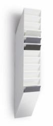 Durable FLEXIBOXX literature rack 12 shelves White (Durable FLEXIBOXX 12 A4 Portrait White)