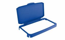 Durable DURABIN 60L Hinged Lid Yellow