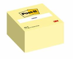 3M 7100172238 note paper Square Yellow 450 sheets Self-adhesive (Post-itÂ® Notes Cube 636-B Canary Yellow 76 mm x 76 mm 450 Sheets/Pad 1 Pad/Pack 100% PEFC SGSCH-PEFC-COC-110078)