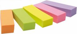 3M 670-5 note paper Rectangle Multicolour 100 sheets Self-adhesive (Post-itÂ® Notes Markers Assorted Colours 15 mm x 50 mm 100 Sheets/Pad 5 Pads/Pack 100% PEFC SGSCH-PEFC-COC-110078)