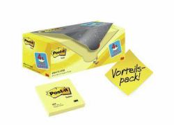3M 654Y-20 note paper Square Yellow 100 sheets Self-adhesive (Post-itÂ® Notes Canary Yellow 76 mm x 76 mm Promo Pack 100 Sheets/Pad 16 + 4 FREE Pads/Pack Cardboard Pack 100% PEFC SGSCH-PEFC-COC-1...