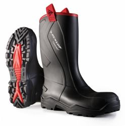 Dunlop PUROFORT+ SAF WELLINGTON 1PR YLW 11 (Dunlop Purofort+Full Safety Wellington Yellow 11)