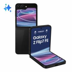 Samsung Galaxy Z Flip7 FE 17 cm [6.7"] 5G 8 GB 256 GB 4000 mAh Black (Galaxy Z Flip7 Fe 17 Cm - [6.7"] 5G 8 Gb 256 Gb 4000 - Mah Black - Warranty: 12M)
