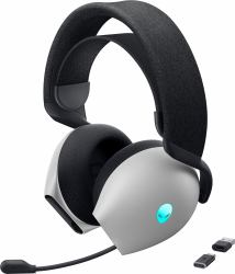 DELL Alienware AW725H Headset Wired & Wireless Head-band Gaming USB Type-C Bluetooth Black, White 