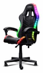 Trust 25979 video game chair PC gaming chair Padded seat Black (Trust GXT704 RONIQ RGB GAMING CHAIR)