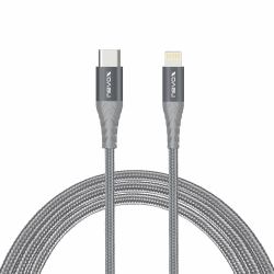nevox 1885 lightning cable 1 m Grey, Silver 