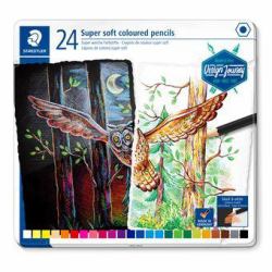 Staedtler 149C Multicolour 24 pc[s] (Farveblyant Super soft i tinÃ¦ske ass [)