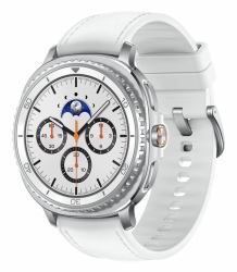 Samsung Galaxy Watch 8 Classic 3.3 cm [1.3"] AMOLED 46 mm Digital 438 x 438 pixels Touchscreen Silver Wi-Fi GPS [satellite] (Samsung Galaxy Watch 8 Classic 3,3 cm)