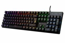 SureFire KingPin M2 keyboard Gaming USB QWERTY Nordic Black, Metallic 