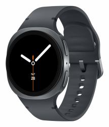 Samsung Galaxy Watch 8 3.3 cm [1.3"] AMOLED 40 mm Digital 438 x 438 pixels Touchscreen Graphite Wi-Fi GPS [satellite] (Samsung Galaxy Watch 8 Graphite 40mm D)