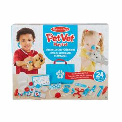 Melissa & Doug MPP PYS Examine TreatPetVet Plyst GML (Melissa & Doug - Tierarzt Set)