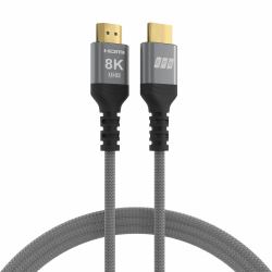EFB Elektronik HDMI-21-00003 HDMI cable 2 m HDMI Type A [Standard] Black, Grey 