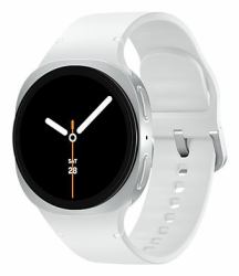 Samsung Galaxy Watch 8 3.3 cm [1.3"] AMOLED 40 mm Digital 438 x 438 pixels Touchscreen Silver Wi-Fi GPS [satellite] (Galaxy Watch 8 3.3 Cm [1.3"] - Amoled 40 Mm Digital 438 X - 438 Pixels Touchscre...