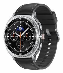 Samsung Galaxy Watch 8 Classic 3.3 cm [1.3"] AMOLED 46 mm Digital 438 x 438 pixels Touchscreen 4G Silver Wi-Fi GPS [satellite] (Samsung Galaxy Watch 8 Classic 3,3 cm)