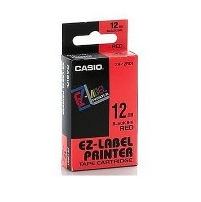 Casio XR-12RD1 printer label Black, Red 