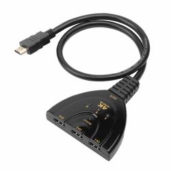 Techly IDATA HDMI-3F30 video switch (Idata Hdmi-3F30 Video Switch - Warranty: 12M)